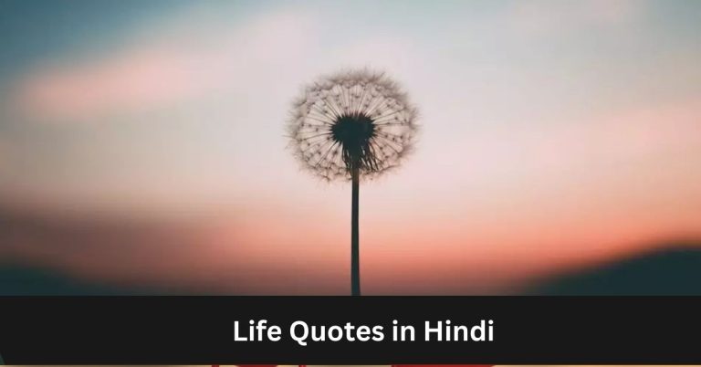 Life Quotes in Hindi