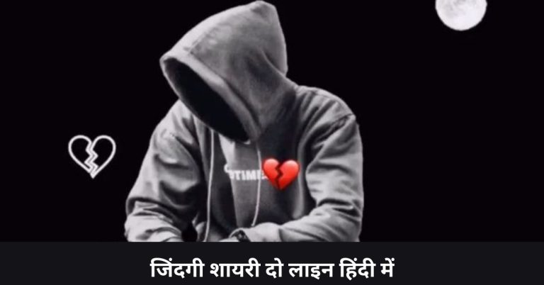 जिंदगी शायरी दो लाइन