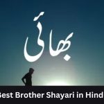 Brother Shayari in Hindi