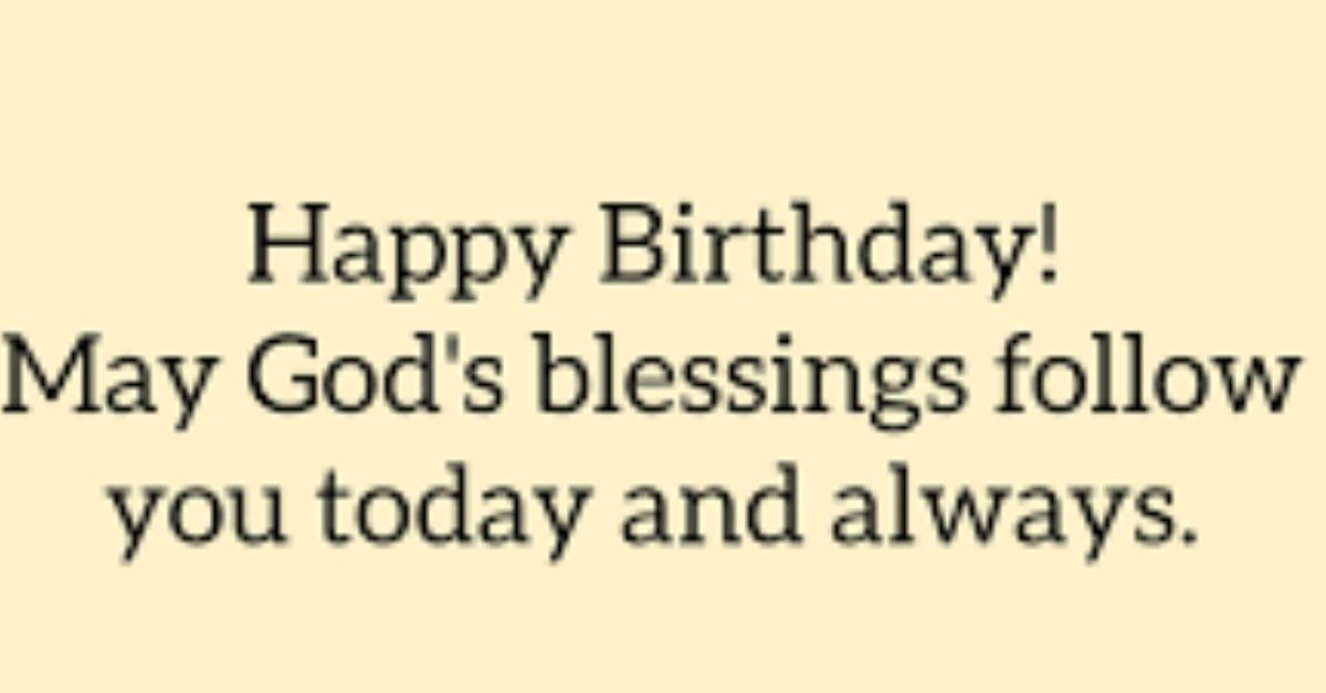 Short Happy Birthday Blessings