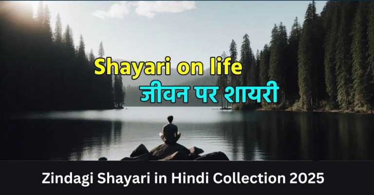 Zindagi Shayari in Hindi