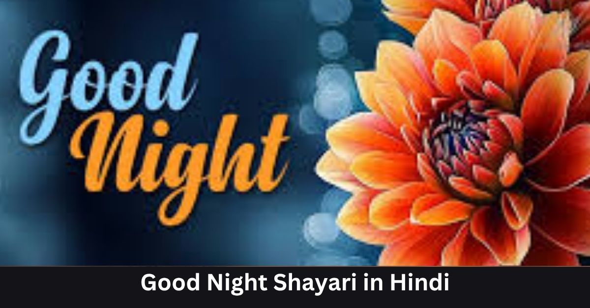 Good Night Shayari in Hindi