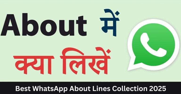 WhatsApp About Lines Collection