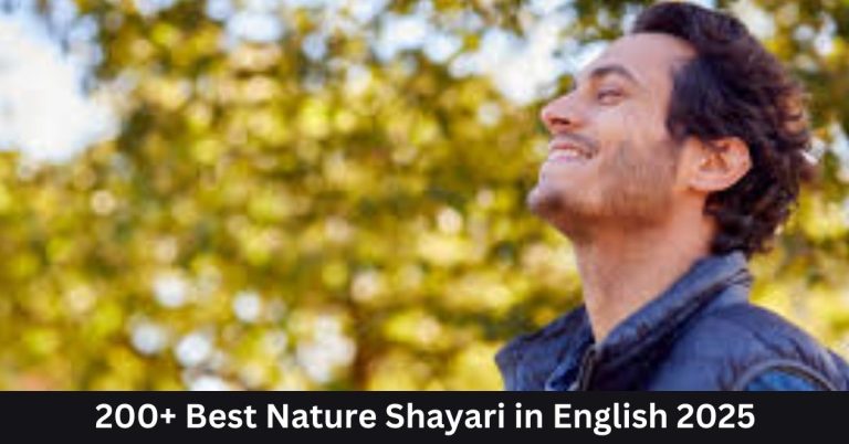 Nature Shayari in English