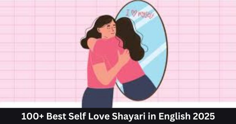 Self Love Shayari in English